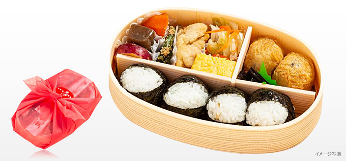 天むす・曲げわっぱ弁当
