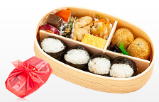 天むす・曲げわっぱ弁当
